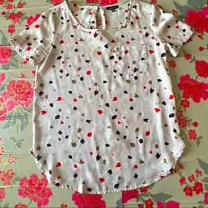 XS dynamite short sleeved blouse